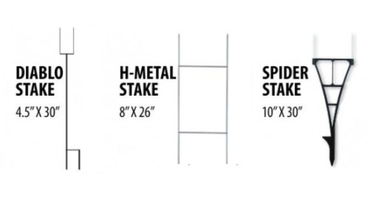 Standard Arrow Coroplast 6MM 1/4