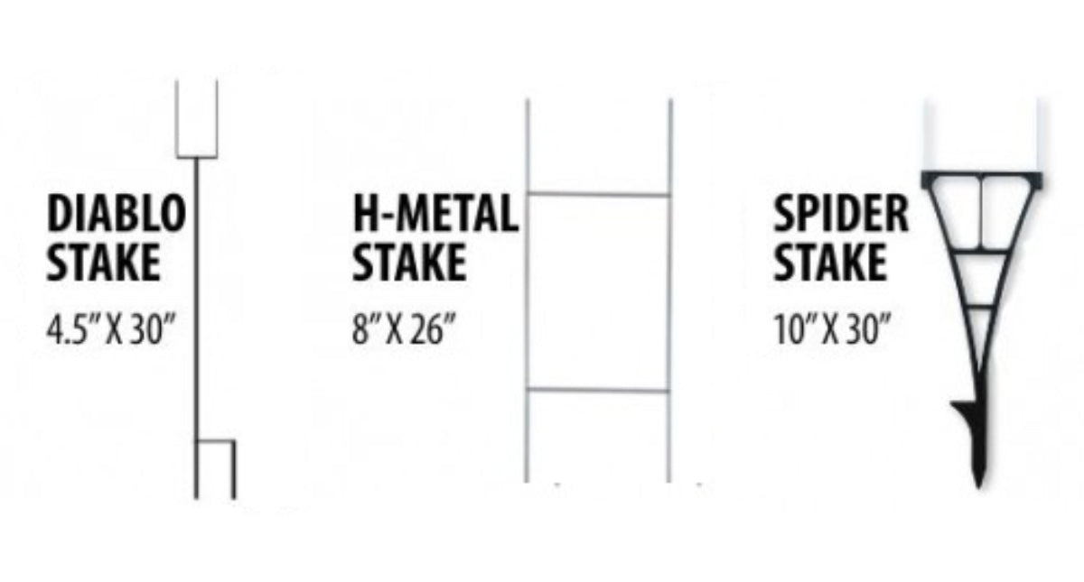 Mega Arrow Coroplast 6MM 1/4