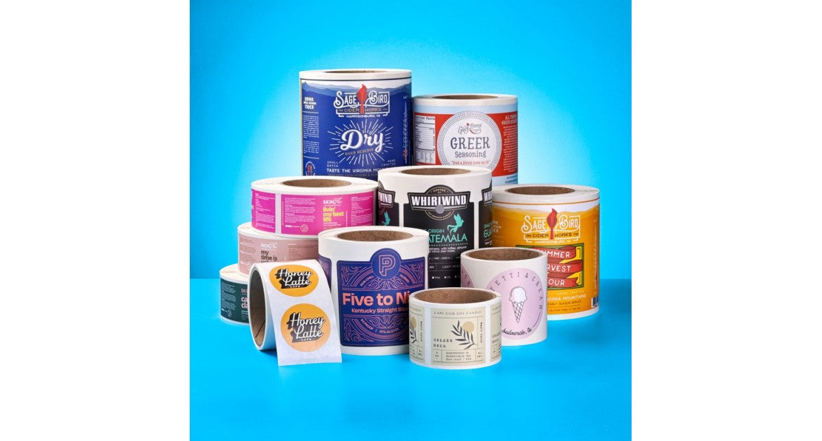 Custom Rolled Labels - Vinyl