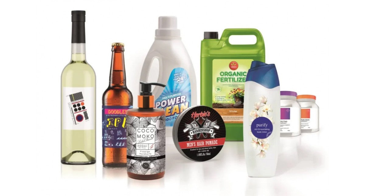 Custom Rolled Labels - Clear