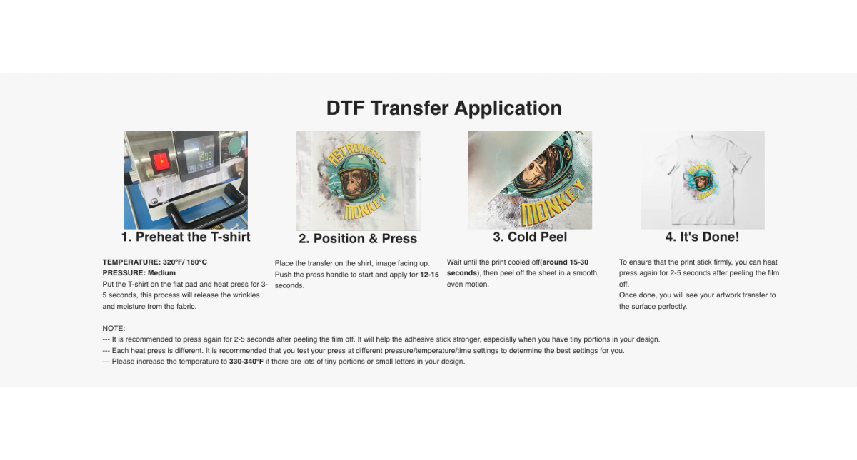 DTF - Direct to  Film