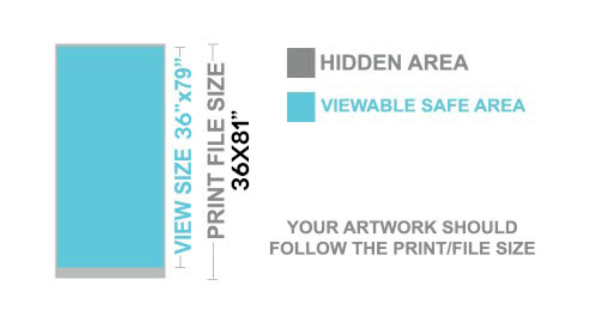 33x81" | Wide Base Retractable Stand