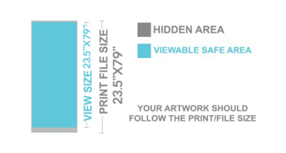 24x79" | Petite Retractable Stand