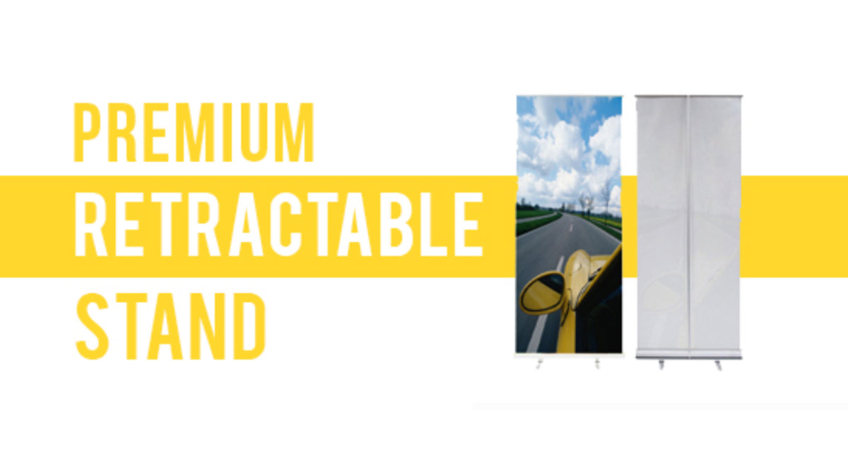 33x81" | Premium Retractable Stand