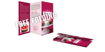 Brochures with Free Folding