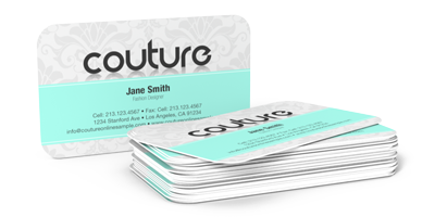 Business Cards w/ Round Corners
